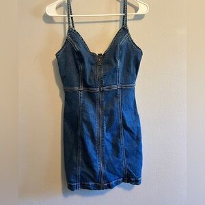 American Eagle denim bodycon dress